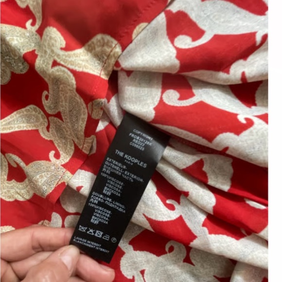 The Kooples Volute Printed Dress - Picture 10 of 11